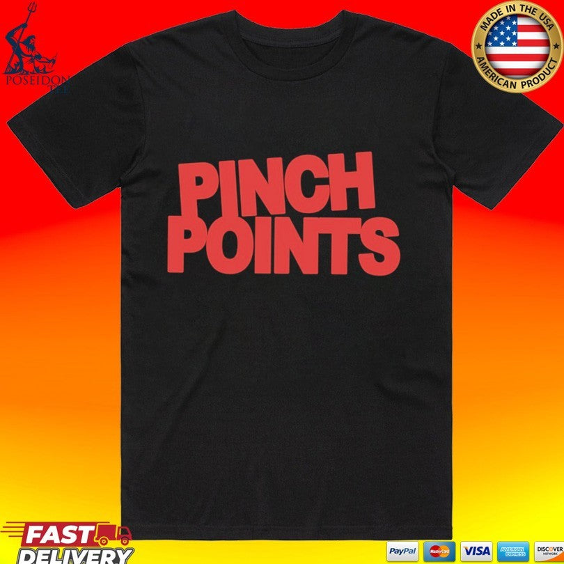 Pinch Points New Red Logo T-shirt Unisex T-shirt, Sweatshirt, Hoodie, Long Sleeve Tee - T-Shirt, Sweatshirt, Hoodie