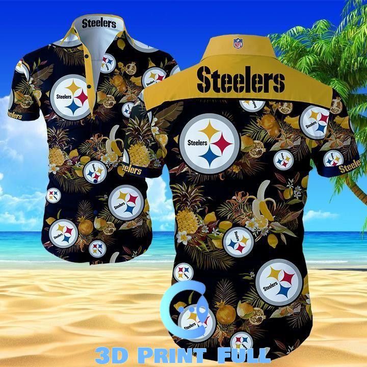 Pittsburg Steelers Classic Premium Hawaiian Shirts Summer Unisex T-shirt, Sweatshirt, Hoodie, Long Sleeve Tee - T-Shirt, Sweatshirt, Hoodie