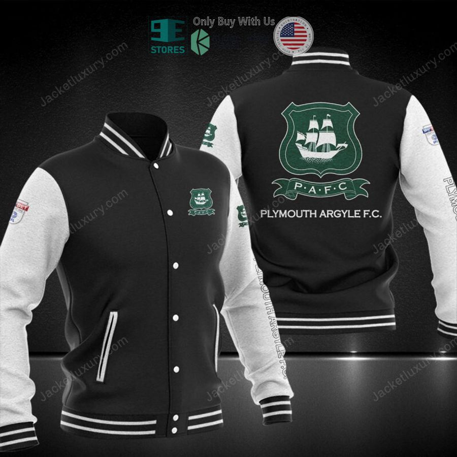 BEST Plymouth Argyle F.C Baseball Jacket Unisex T-shirt, Sweatshirt, Hoodie, Long Sleeve Tee - T-Shirt, Sweatshirt, Hoodie