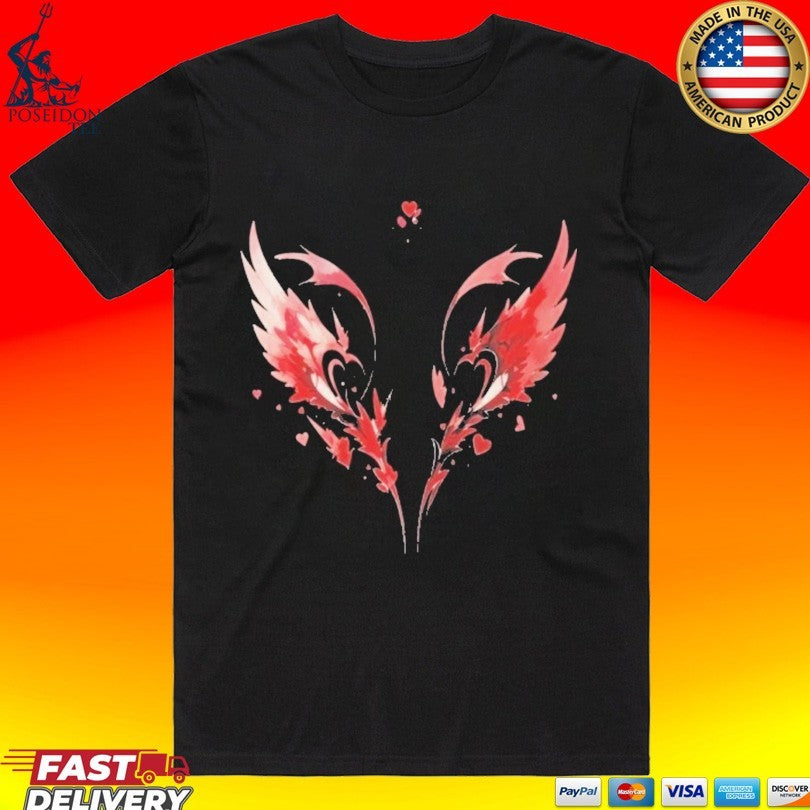 Polendo Design The Heart Learns To Fly T-shirt Unisex T-shirt, Sweatshirt, Hoodie, Long Sleeve Tee - T-Shirt, Sweatshirt, Hoodie
