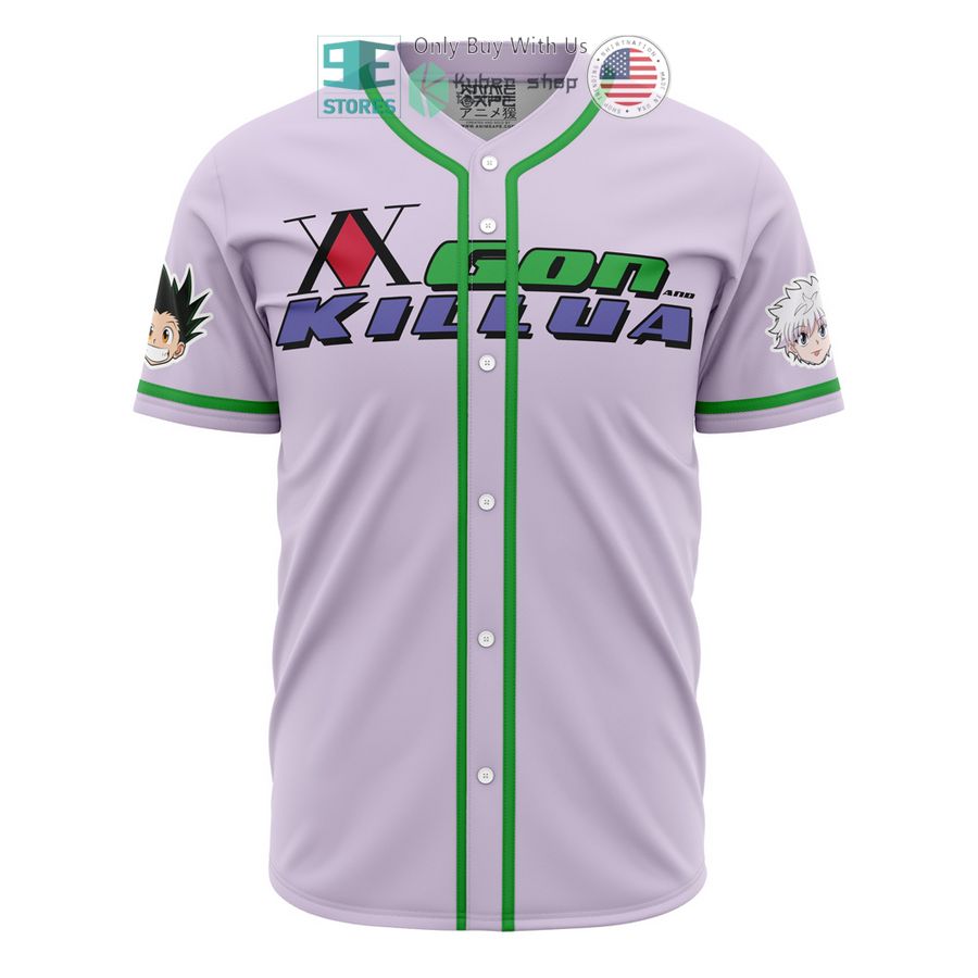BEST Power Duo Gon & Killua Hunter X Hunter Baseball Jersey Unisex T-shirt, Sweatshirt, Hoodie, Long Sleeve Tee - T-Shirt, Sweatshirt, Hoodie