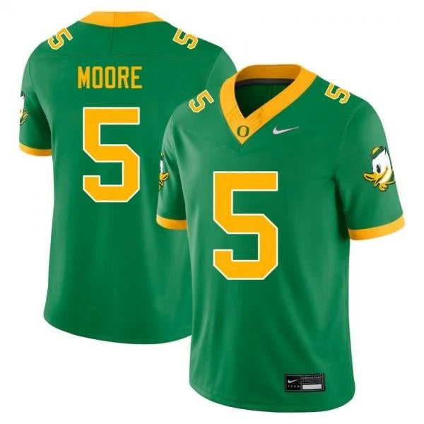 Dante Moore Oregon Ducks Alumni Jersey - Green sports jersey product view 1