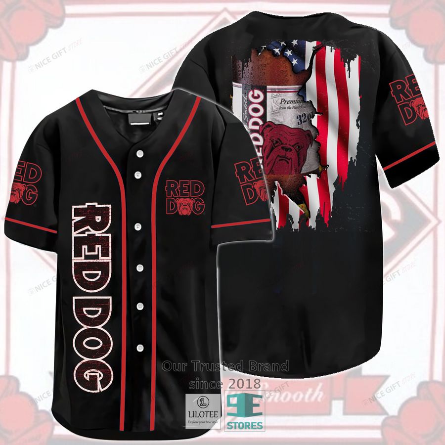Red Dog Baseball Jersey Unisex T-shirt, Sweatshirt, Hoodie, Long Sleeve Tee - T-Shirt, Sweatshirt, Hoodie