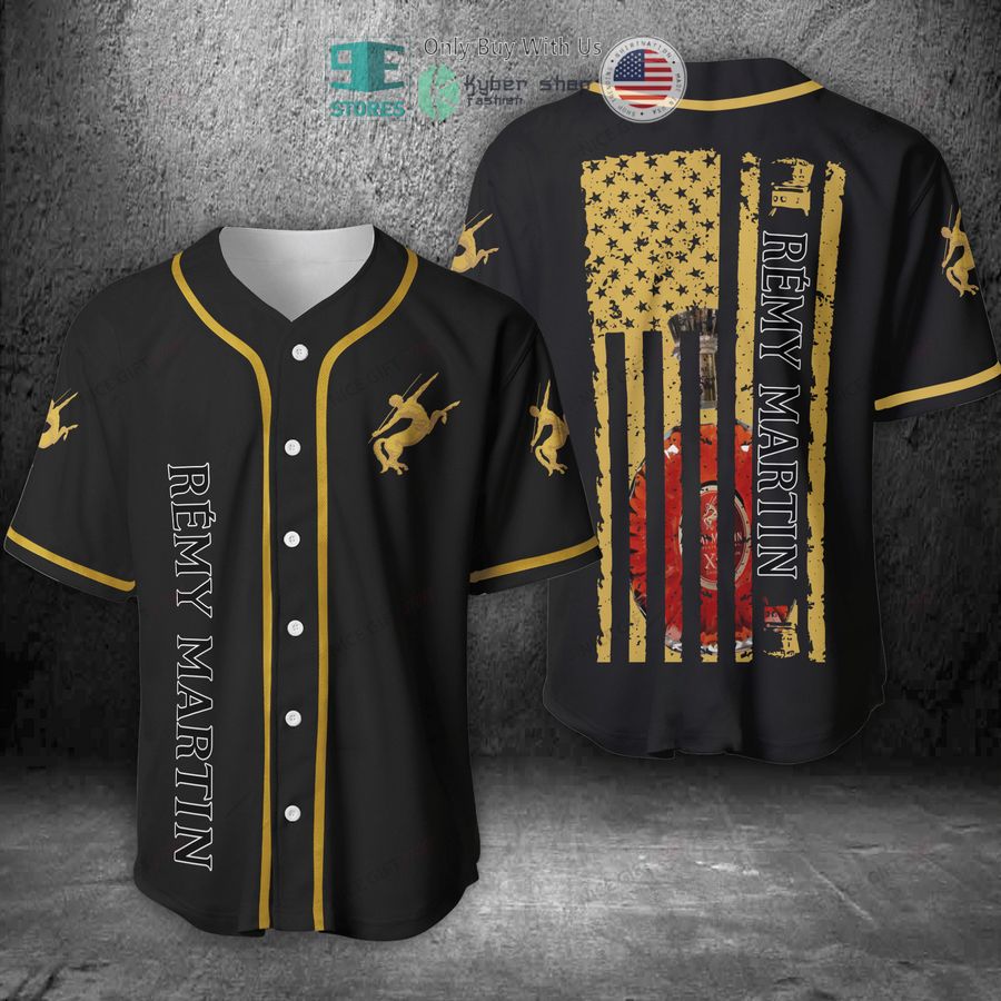BEST Remy Martin United States Flag black Baseball Jersey Unisex T-shirt, Sweatshirt, Hoodie, Long Sleeve Tee - T-Shirt, Sweatshirt, Hoodie