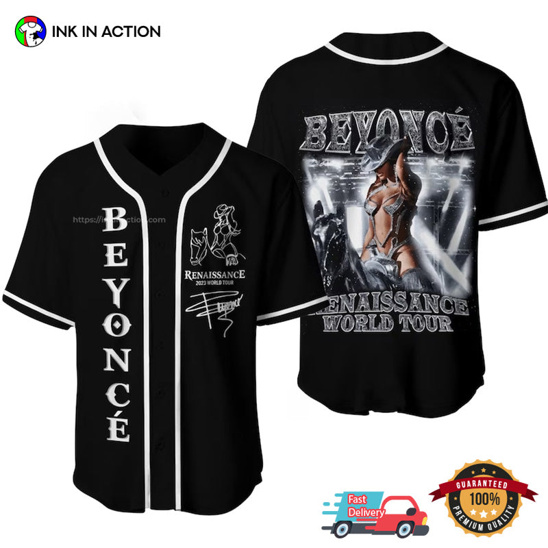 Renaissance World Tour, Beyonce Baseball Jersey Shirt Unisex T-shirt, Sweatshirt, Hoodie, Long Sleeve Tee - T-Shirt, Sweatshirt, Hoodie
