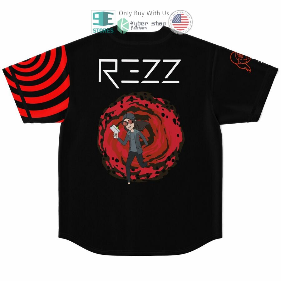 BEST Rezz Rave Daddy black red Baseball Jersey Unisex T-shirt, Sweatshirt, Hoodie, Long Sleeve Tee - T-Shirt, Sweatshirt, Hoodie