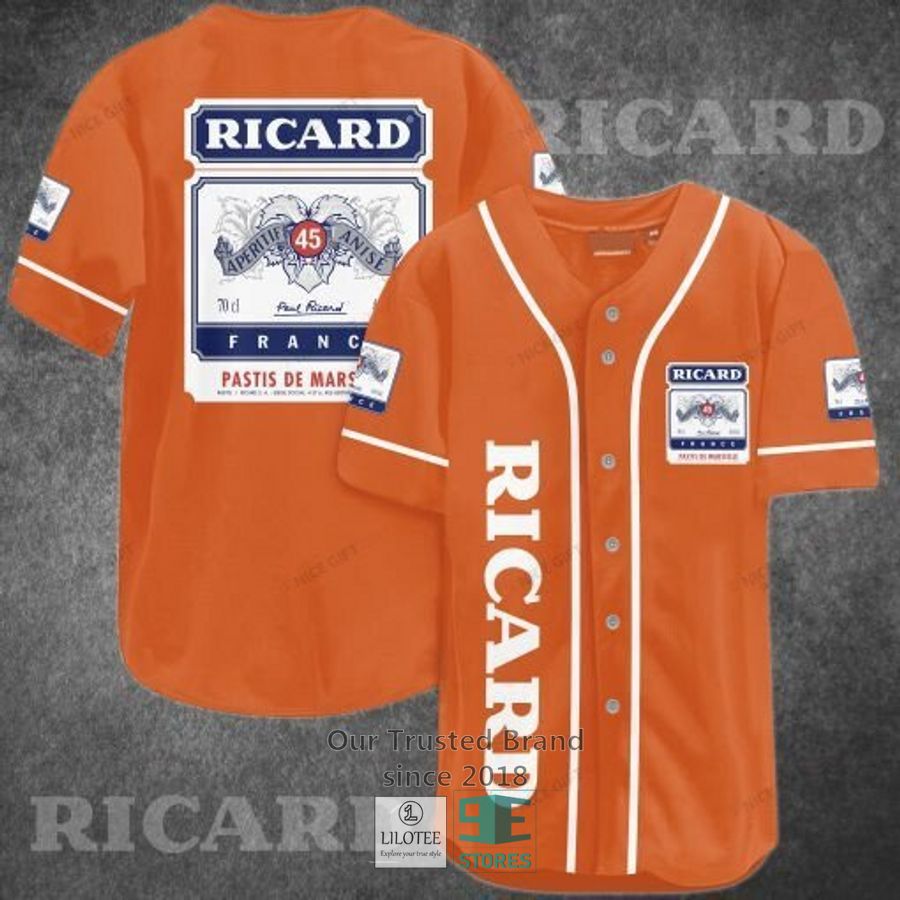 Ricard Baseball Jersey Unisex T-shirt, Sweatshirt, Hoodie, Long Sleeve Tee - T-Shirt, Sweatshirt, Hoodie