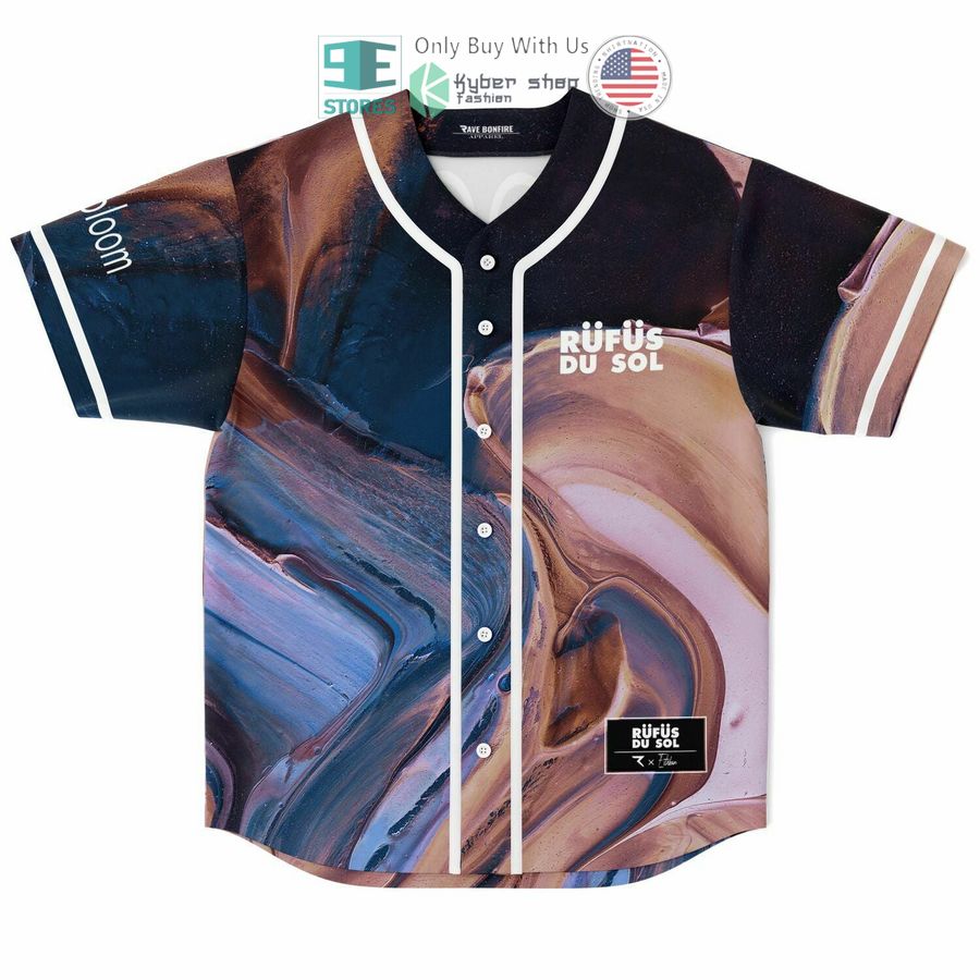 BEST Rufus Du Sol Bloom 16 Baseball Jersey Unisex T-shirt, Sweatshirt, Hoodie, Long Sleeve Tee - T-Shirt, Sweatshirt, Hoodie