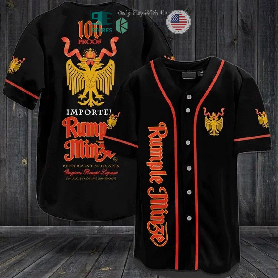 BEST Rumple Minze logo black Baseball Jersey Unisex T-shirt, Sweatshirt, Hoodie, Long Sleeve Tee - T-Shirt, Sweatshirt, Hoodie