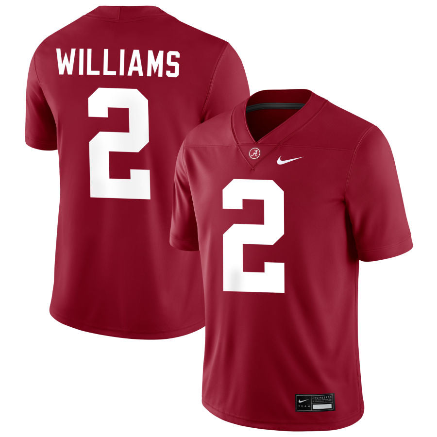 Ryan Williams Alabama Crimson Tide Jersey - Crimson sports jersey product view 1