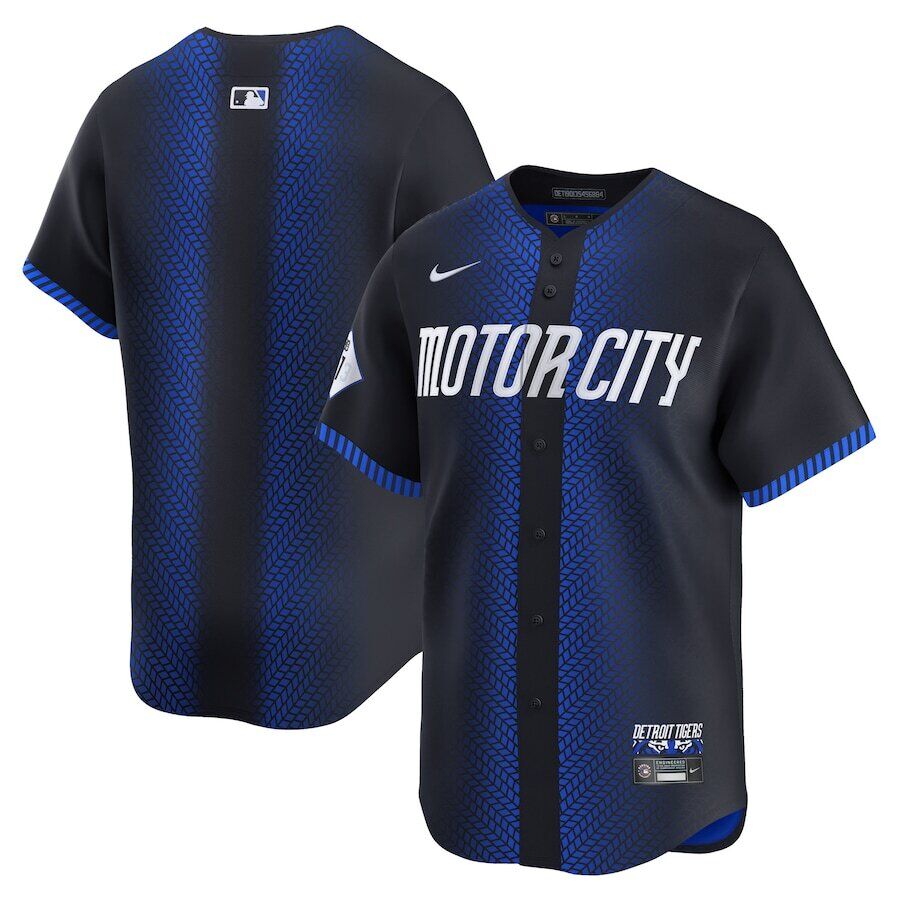 Detroit Tigers City Connect Jerseys baseball jersey product view 1