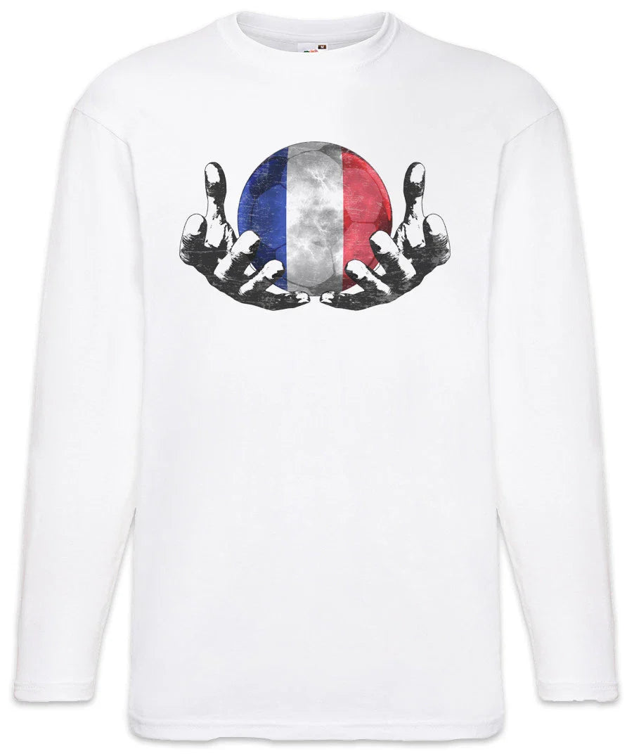France Football Magic Ball Men Long Sleeve T-Shirt french Soccer Flag World Unisex T-shirt, Sweatshirt, Hoodie, Long Sleeve Tee - T-Shirt, Sweatshirt, Hoodie