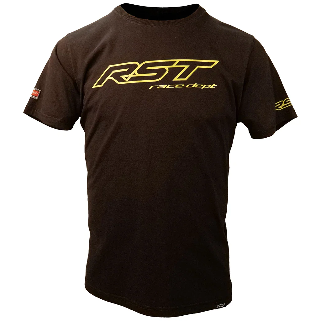RST Race Department Logo T-Shirt Black/Fluo-Yellow Sports Urban Casual Men's ... Unisex T-shirt, Sweatshirt, Hoodie, Long Sleeve Tee - T-Shirt, Sweatshirt, Hoodie