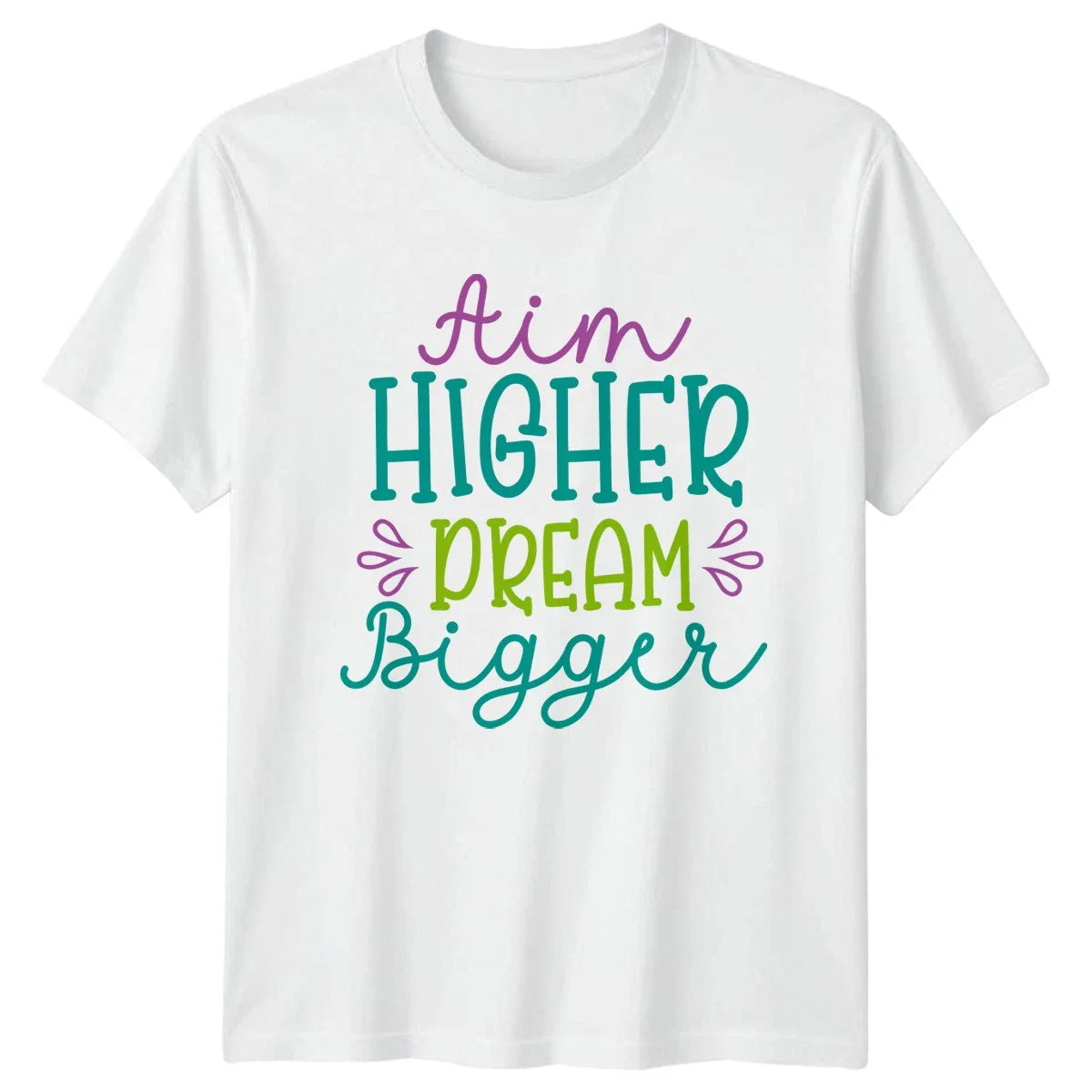 Aim Higher Dream Bigger T-Shirt Inspirational Motivational Gift For Him And Her Unisex T-shirt, Sweatshirt, Hoodie, Long Sleeve Tee - T-Shirt, Sweatshirt, Hoodie