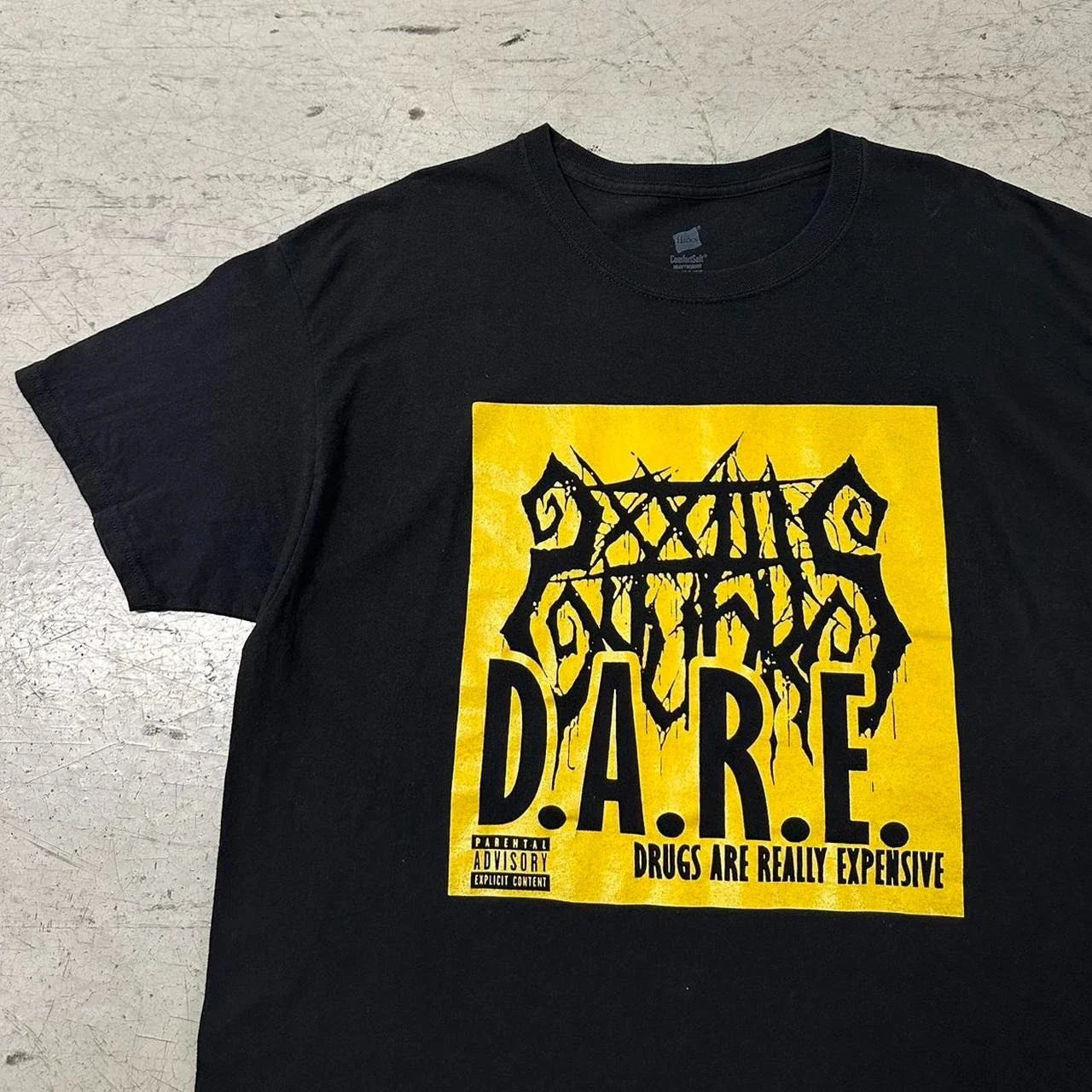Y2K Grunge DARE Drugs Are Really Expensive T-Shirt Unisex T-shirt, Sweatshirt, Hoodie, Long Sleeve Tee - T-Shirt, Sweatshirt, Hoodie