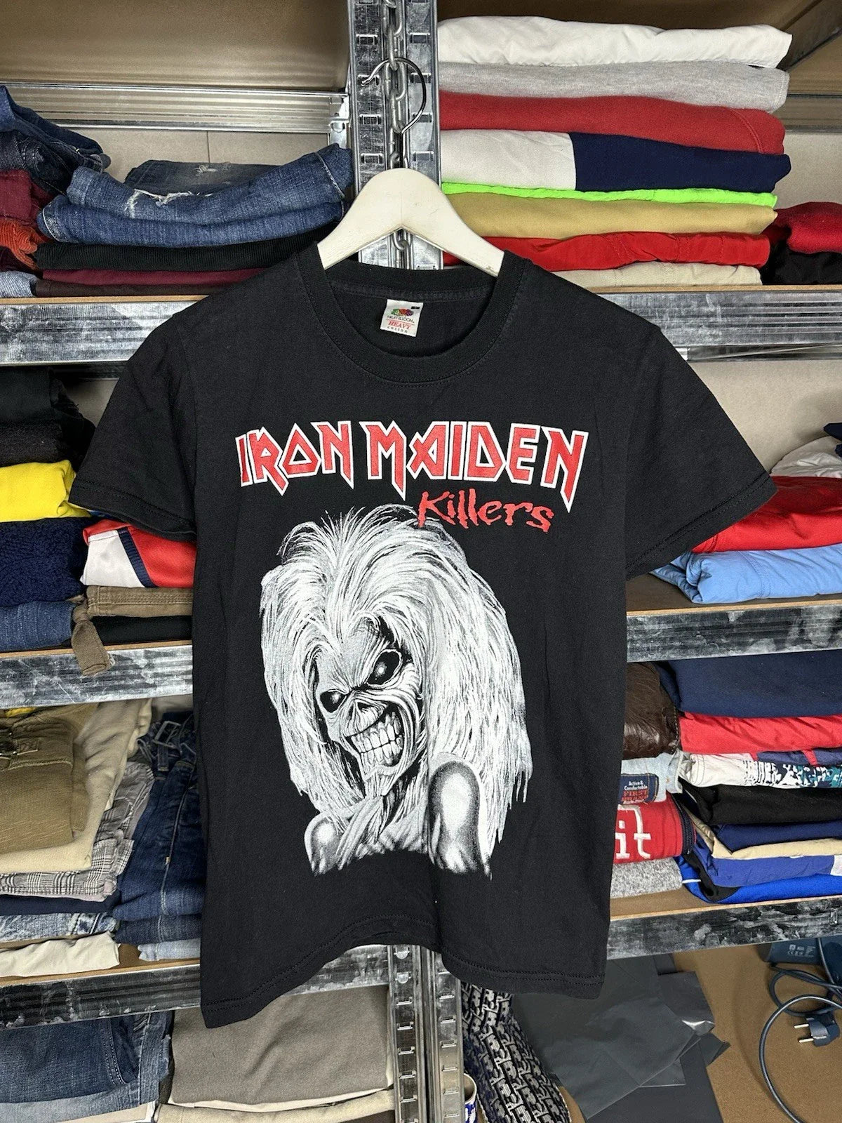 IRON MAIDEN KILLERS VINTAGE Y2K T-SHIRT Unisex T-shirt, Sweatshirt, Hoodie, Long Sleeve Tee - T-Shirt, Sweatshirt, Hoodie