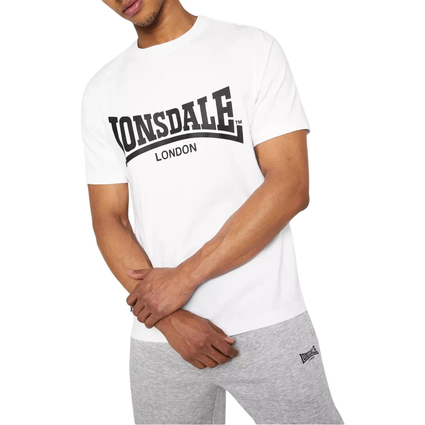 Lonsdale Mens T Shirts Essential Logo Summer Crew Neck Short Sleeve Basic Top Unisex T-shirt, Sweatshirt, Hoodie, Long Sleeve Tee - T-Shirt, Sweatshirt, Hoodie