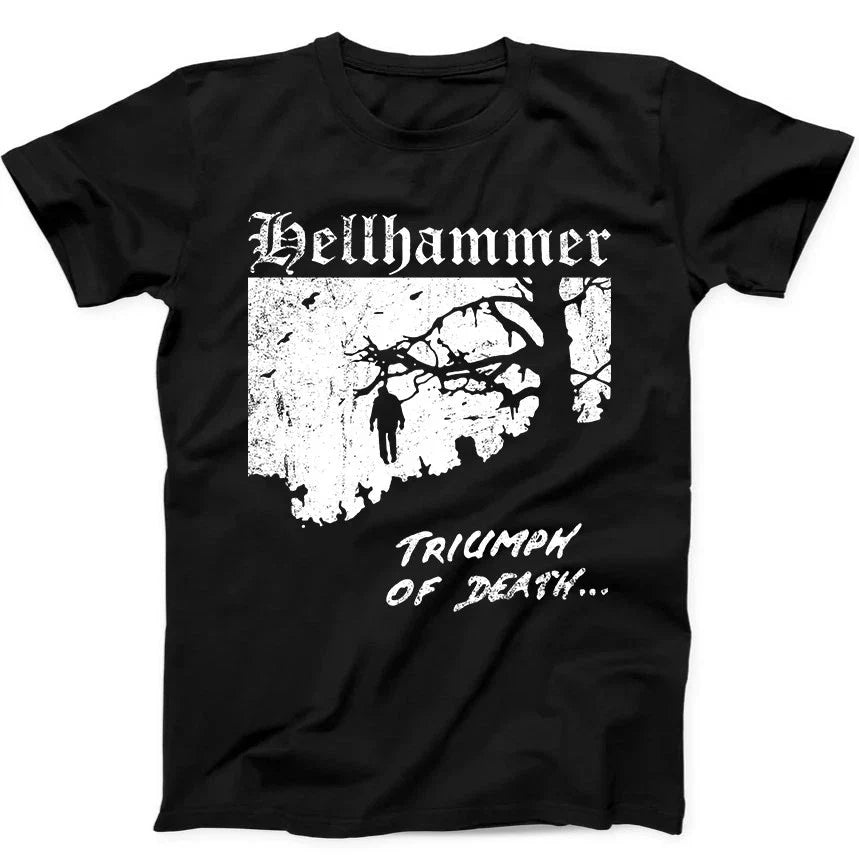 Hellhammer Triumph Of Death Demo Metal Music T Shirt   370 Unisex T-shirt, Sweatshirt, Hoodie, Long Sleeve Tee - T-Shirt, Sweatshirt, Hoodie