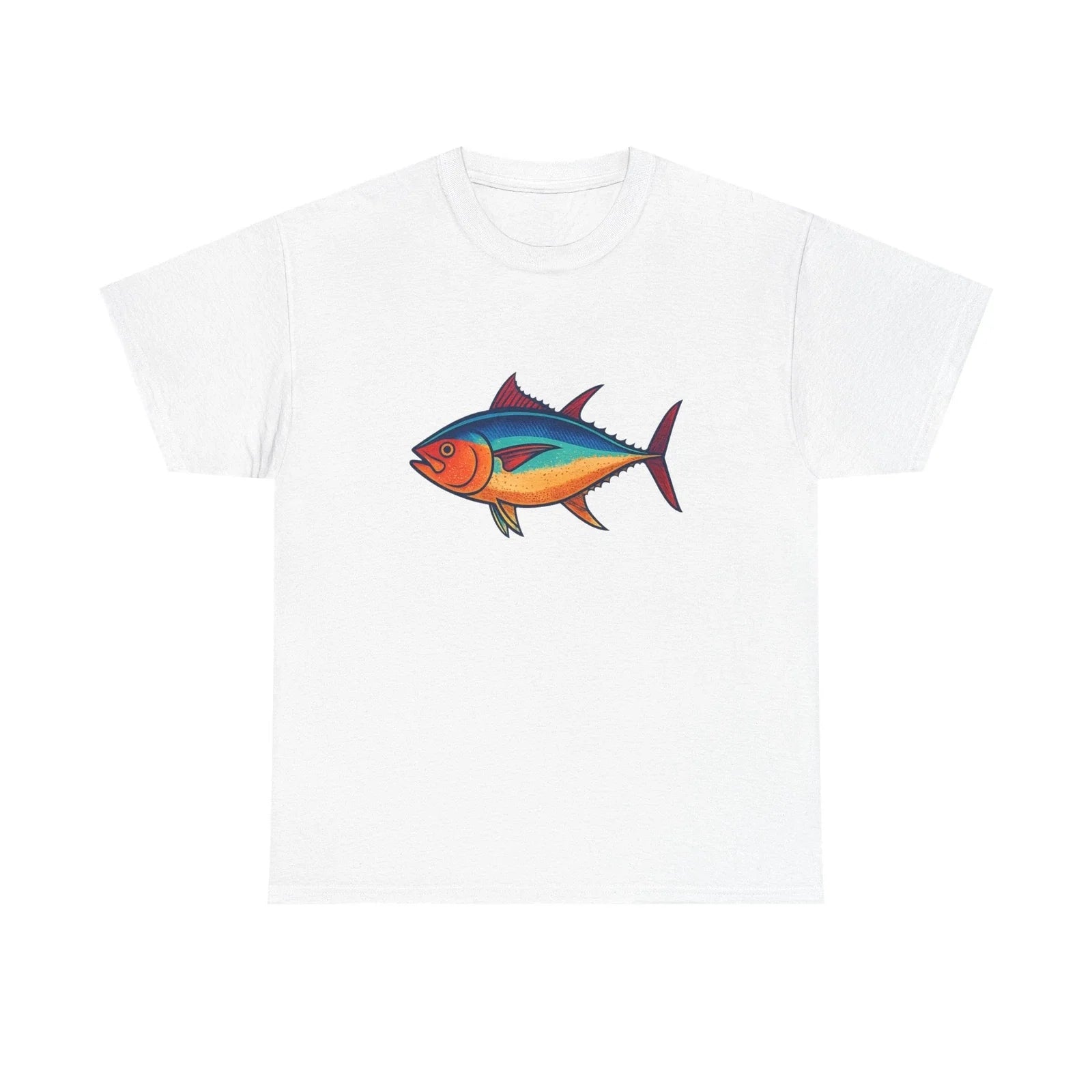 Unisex Adult T Shirt Bluefin Tuna Fish Pop Art Nautical Beach Unisex T-shirt, Sweatshirt, Hoodie, Long Sleeve Tee - T-Shirt, Sweatshirt, Hoodie