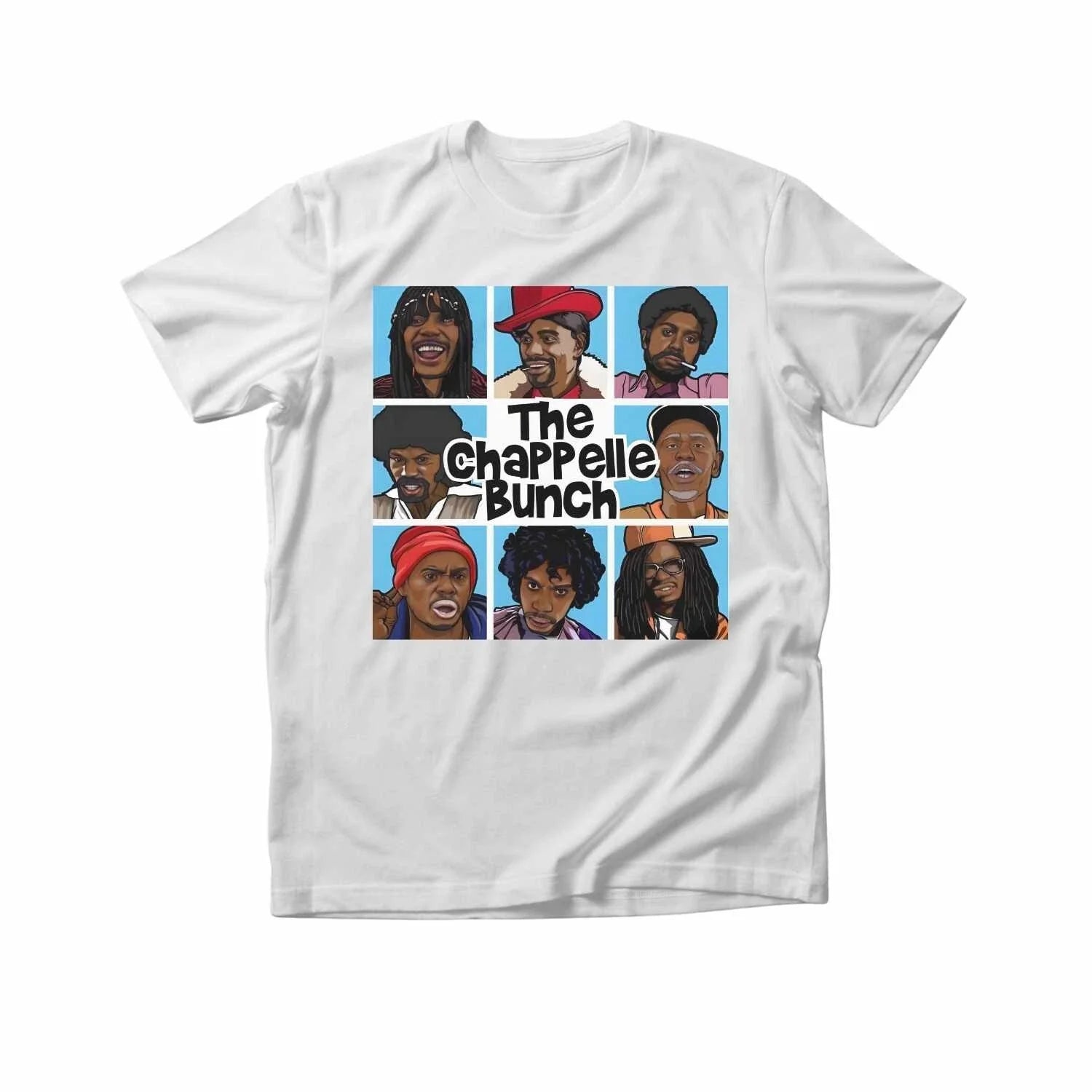 Chappelle bunch shirt, funny parody graphic t shirt Unisex T-shirt, Sweatshirt, Hoodie, Long Sleeve Tee - T-Shirt, Sweatshirt, Hoodie