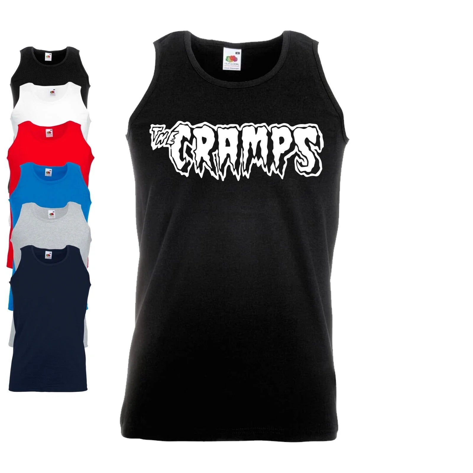 The Cramps Vest | Punk | Rock | Goth | Indie Unisex T-shirt, Sweatshirt, Hoodie, Long Sleeve Tee - T-Shirt, Sweatshirt, Hoodie