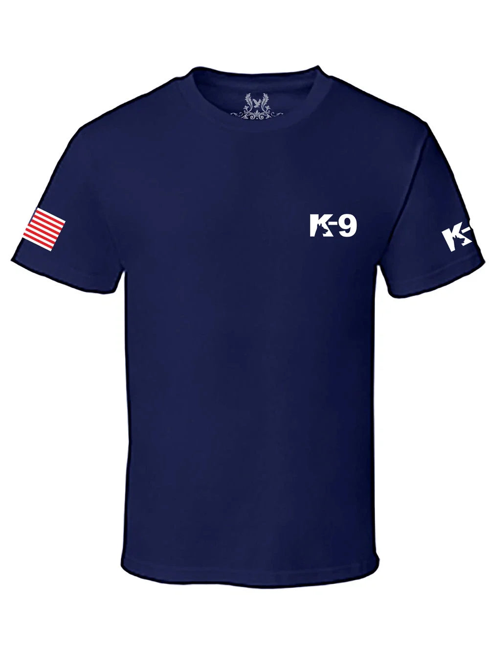 MEN PRINTED K-9 K9 USA FLAG POLICE STAFF SECURITY FUNNY CUSTOM HALLOWEEN T-SHIRT Unisex T-shirt, Sweatshirt, Hoodie, Long Sleeve Tee - T-Shirt, Sweatshirt, Hoodie