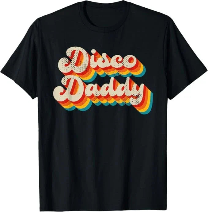 Disco Costume 70s Vintage Men Women Retro Disco Daddy T-Shirt Unisex T-shirt, Sweatshirt, Hoodie, Long Sleeve Tee - T-Shirt, Sweatshirt, Hoodie