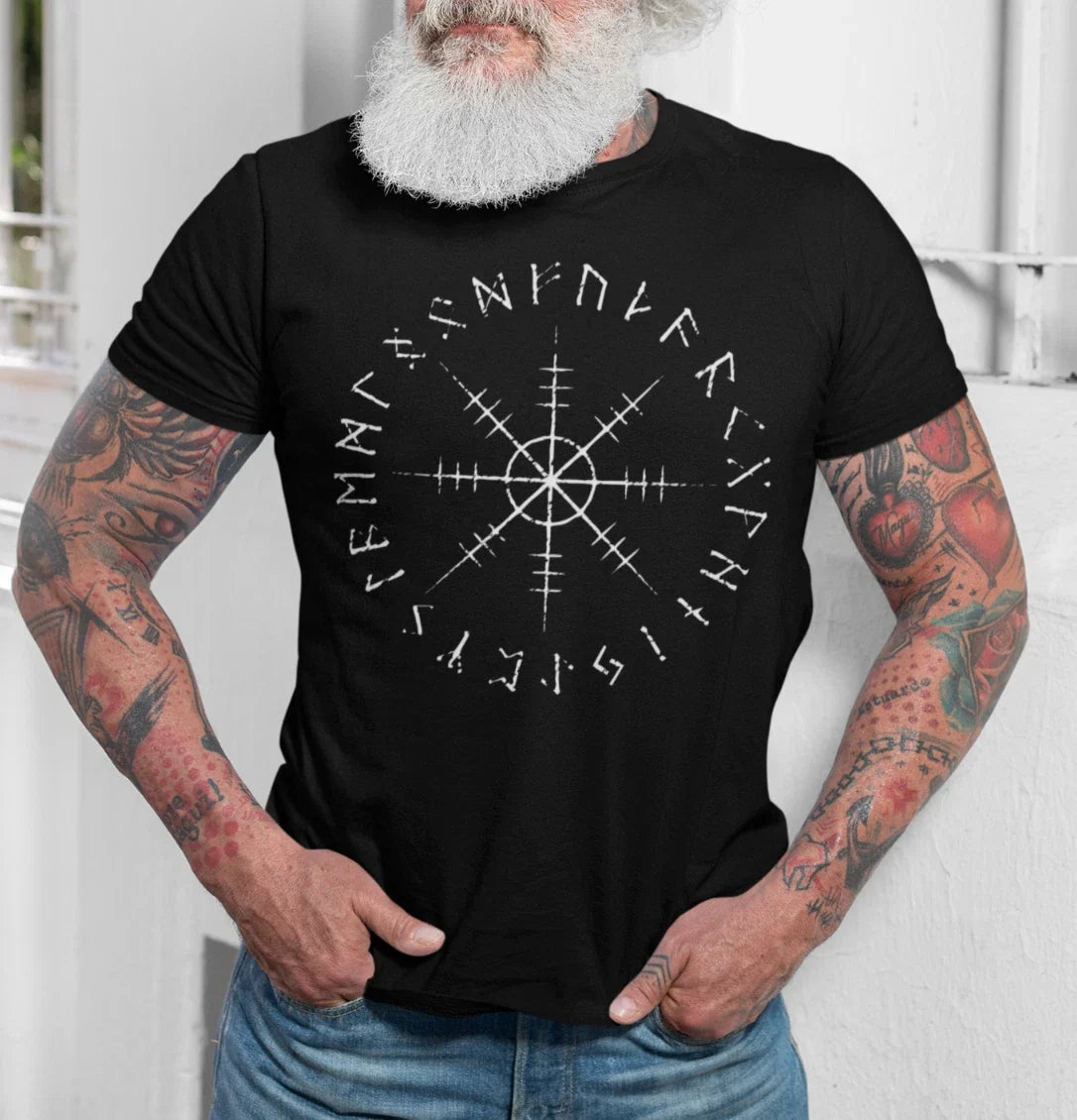 Viking T shirts Helm of Awe T-Shirt Norse Odin Thor Ragnarok Loki Viking Tee Unisex T-shirt, Sweatshirt, Hoodie, Long Sleeve Tee - T-Shirt, Sweatshirt, Hoodie