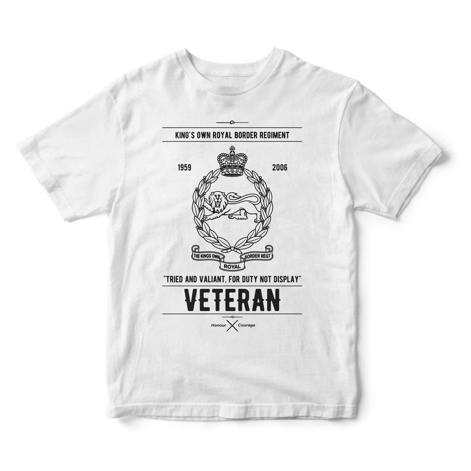P.I.G HM British Armed Forces King's Own Border Regiment Veteran *039* T-shirt Unisex T-shirt, Sweatshirt, Hoodie, Long Sleeve Tee - T-Shirt, Sweatshirt, Hoodie