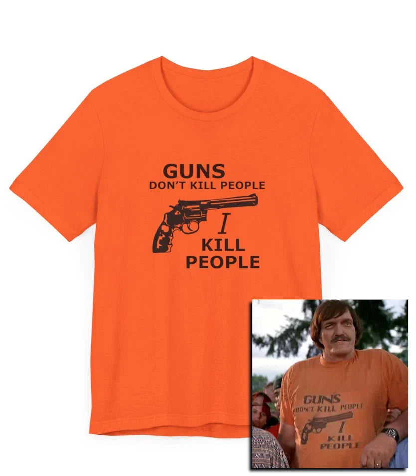 Guns Don't Kill People I Kill People T-Shirt, Happy Gilmore, Mr. Larson, Golf Unisex T-shirt, Sweatshirt, Hoodie, Long Sleeve Tee - T-Shirt, Sweatshirt, Hoodie