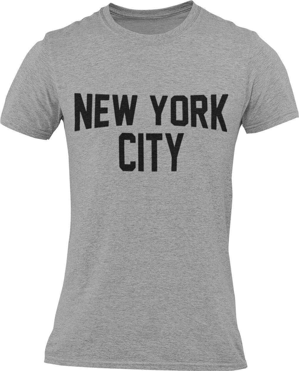 New York City Unisex T-Shirt Screen-Printed Heather Gray Tee NYC Souvenir Unisex T-shirt, Sweatshirt, Hoodie, Long Sleeve Tee - T-Shirt, Sweatshirt, Hoodie