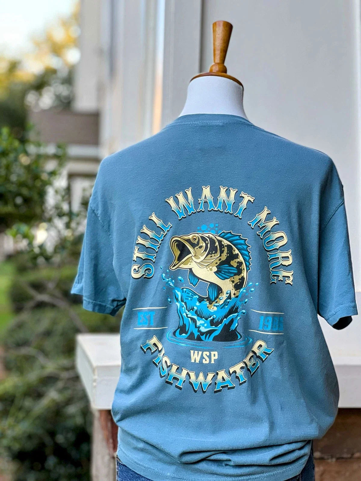 Widespread Panic "Fishwater" T-Shirt ( Back Design ) Unisex T-shirt, Sweatshirt, Hoodie, Long Sleeve Tee - T-Shirt, Sweatshirt, Hoodie