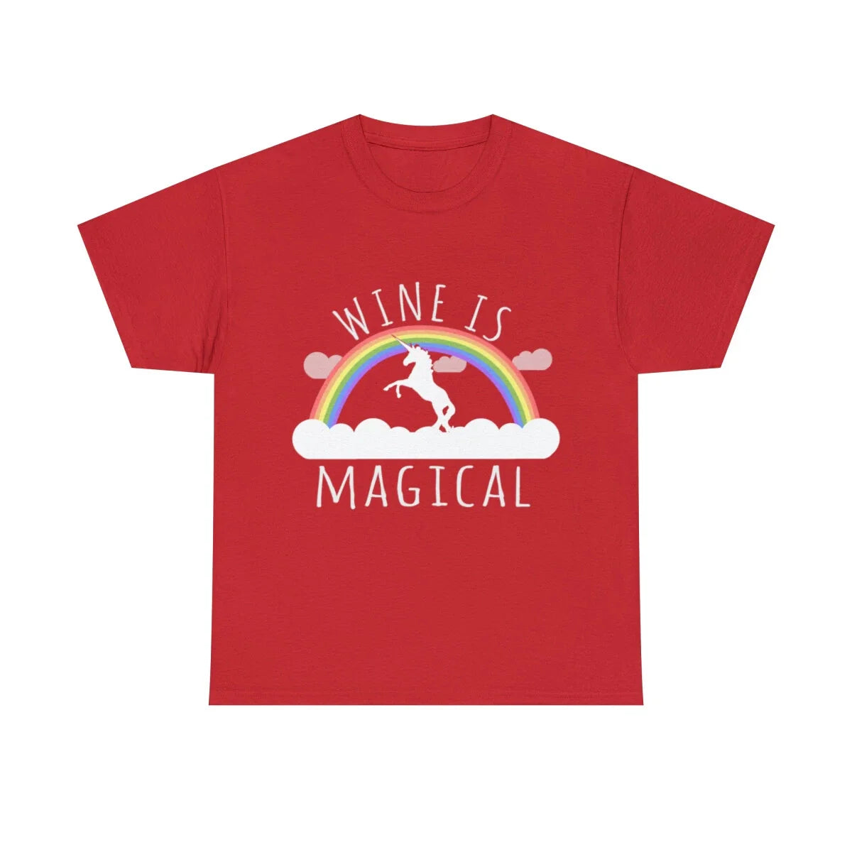 Wine Is Magical Graphic Tee Shirt, S-5XL Unisex T-shirt, Sweatshirt, Hoodie, Long Sleeve Tee - T-Shirt, Sweatshirt, Hoodie