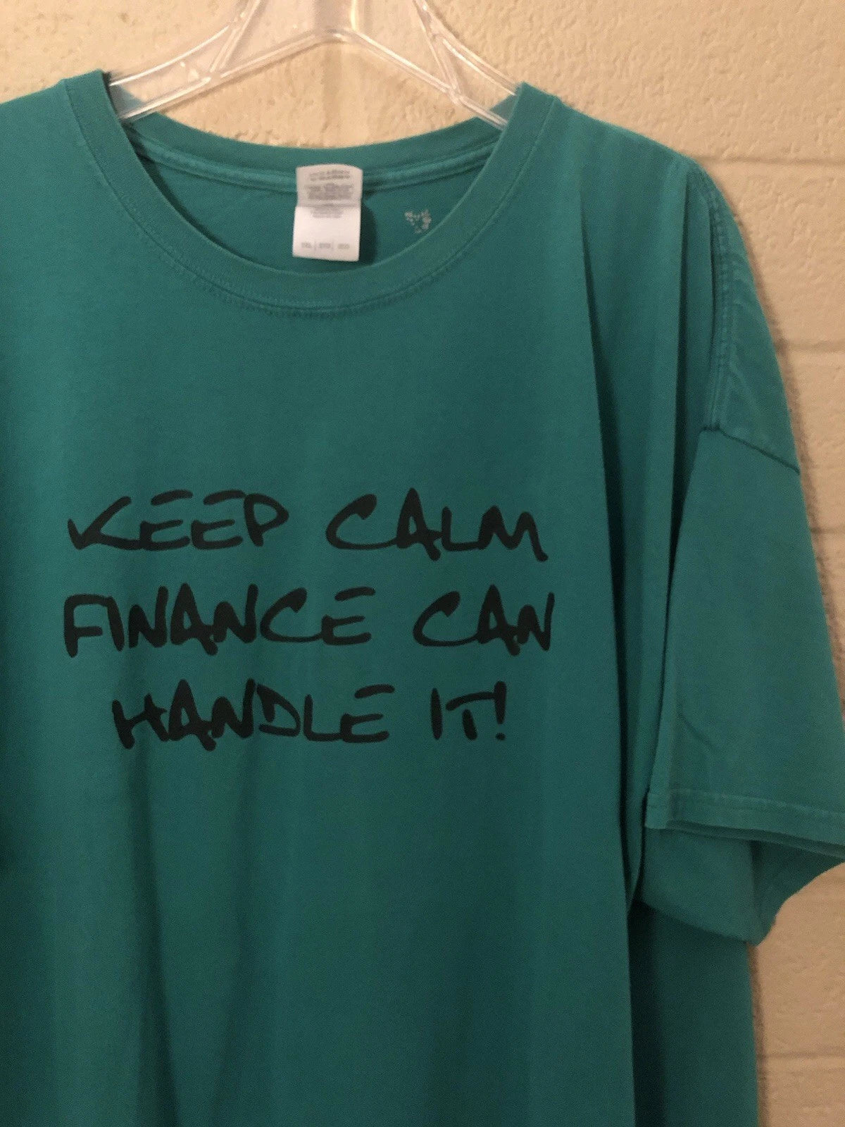 3XL Keep Calm Finance Can Handle It Shirt, UoP, University Of Phoenix, Cotton Unisex T-shirt, Sweatshirt, Hoodie, Long Sleeve Tee - T-Shirt, Sweatshirt, Hoodie