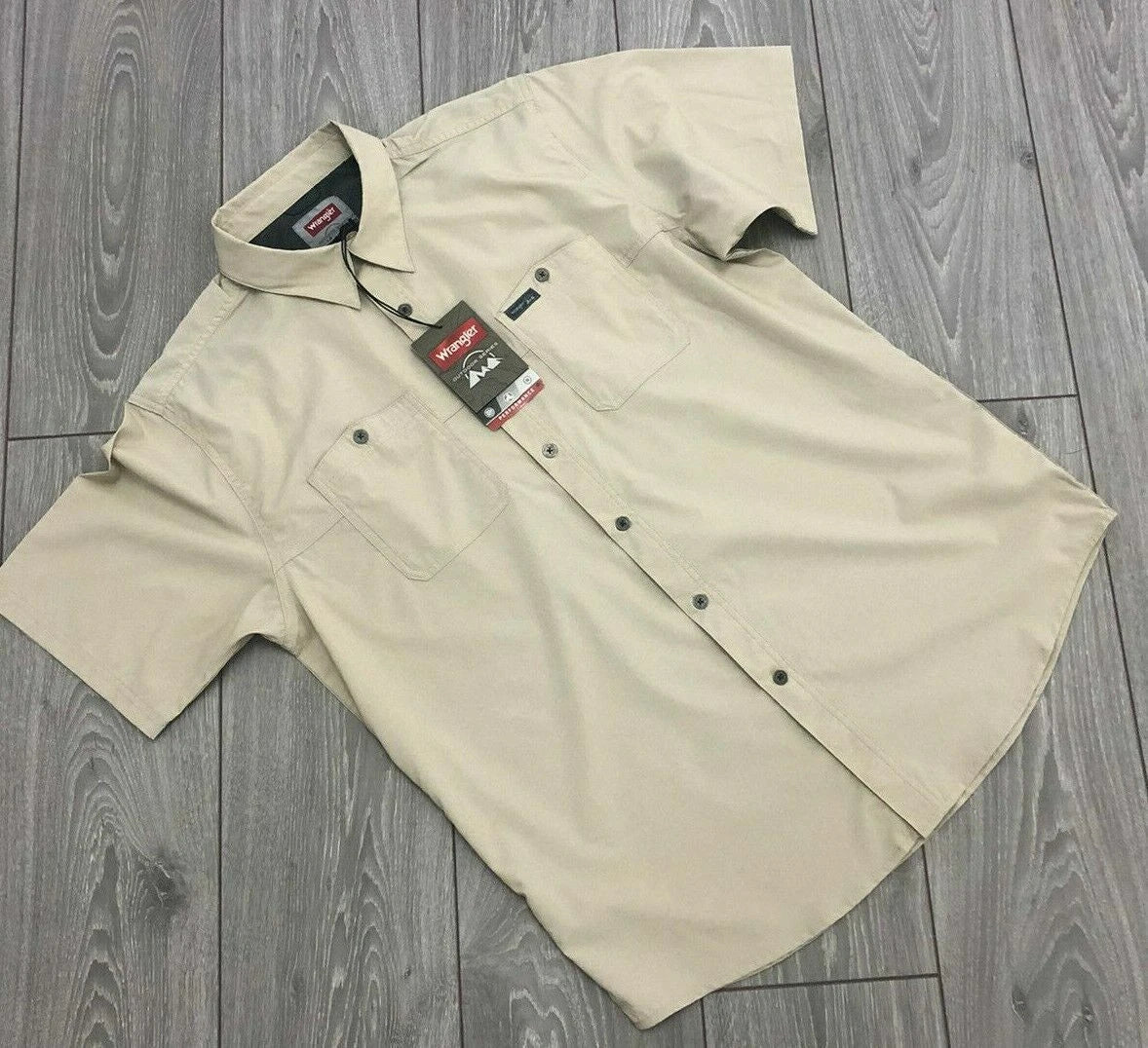 Wrangler Men's Shirt Summer Outdoor Series Moisture Wicking Breathable Fabric Unisex T-shirt, Sweatshirt, Hoodie, Long Sleeve Tee - T-Shirt, Sweatshirt, Hoodie