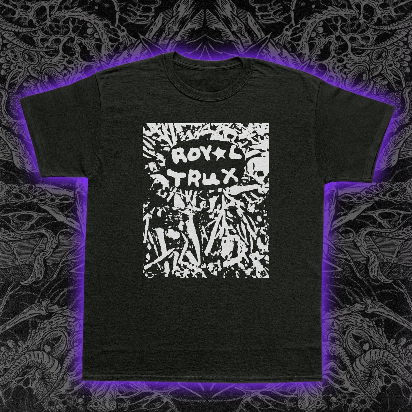 Royal Trux Bones T-Shirt Lo-Fi Noise Rock Avant-Garde Blues Indie Music S-5XL Unisex T-shirt, Sweatshirt, Hoodie, Long Sleeve Tee - T-Shirt, Sweatshirt, Hoodie