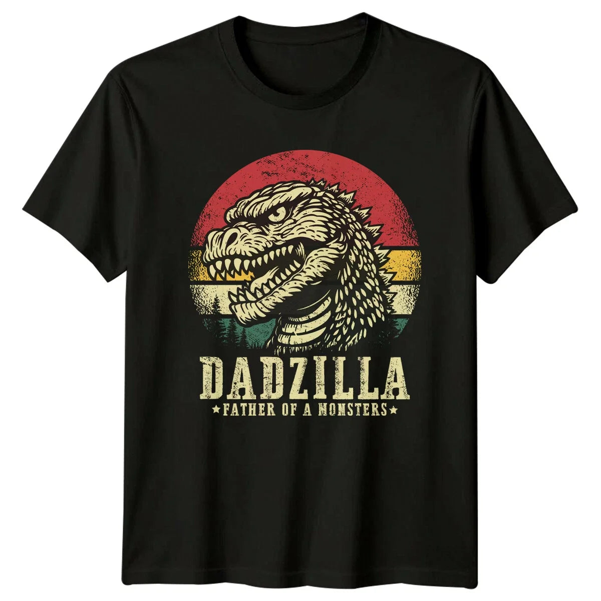 Dadzilla Father Of A Monsters T-Shirt, Monster Dad T-Shirt Unisex T-shirt, Sweatshirt, Hoodie, Long Sleeve Tee - T-Shirt, Sweatshirt, Hoodie