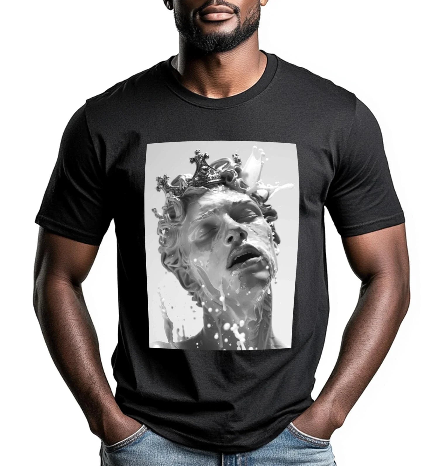 Gay fashion Muscle Hunk T-shirt | Gay Art l Gay Dreams l Gift for Him l Milk Unisex T-shirt, Sweatshirt, Hoodie, Long Sleeve Tee - T-Shirt, Sweatshirt, Hoodie