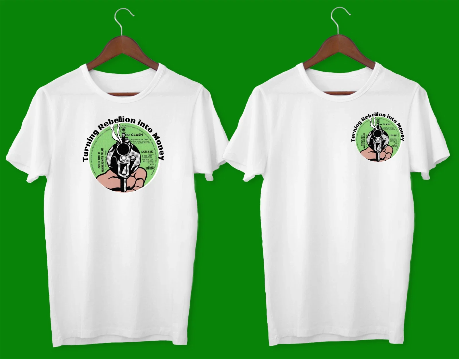 THE CLASH, JOE STRUMMER, PUNK, White man in  Hammersmith Palais polyester Unisex T-shirt, Sweatshirt, Hoodie, Long Sleeve Tee - T-Shirt, Sweatshirt, Hoodie