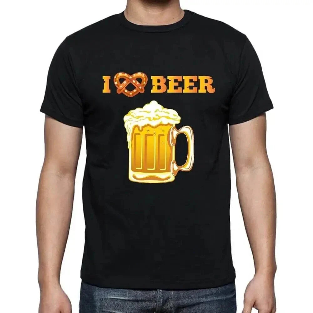 Men's I Love Beer 2 Print T-Shirt - I Love Beer 2 - T-Shirt Unisex T-shirt, Sweatshirt, Hoodie, Long Sleeve Tee - T-Shirt, Sweatshirt, Hoodie