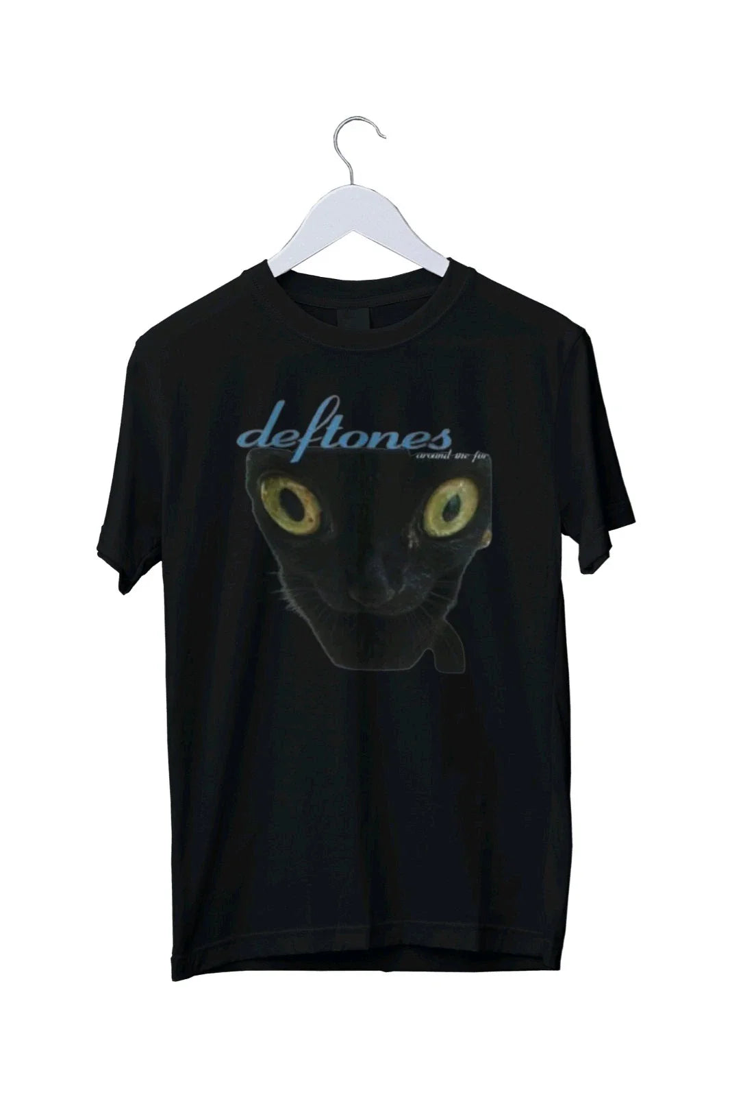 Deftones Around The Fur Cat Graphic T-Shirt Mens Unisex S M L XL 2 3 4 XL Unisex T-shirt, Sweatshirt, Hoodie, Long Sleeve Tee - T-Shirt, Sweatshirt, Hoodie