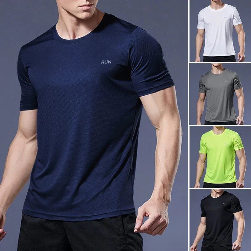Men's Compression Gym T Shirt Quick Dry Running Fitness Sports Top UK Unisex T-shirt, Sweatshirt, Hoodie, Long Sleeve Tee - T-Shirt, Sweatshirt, Hoodie