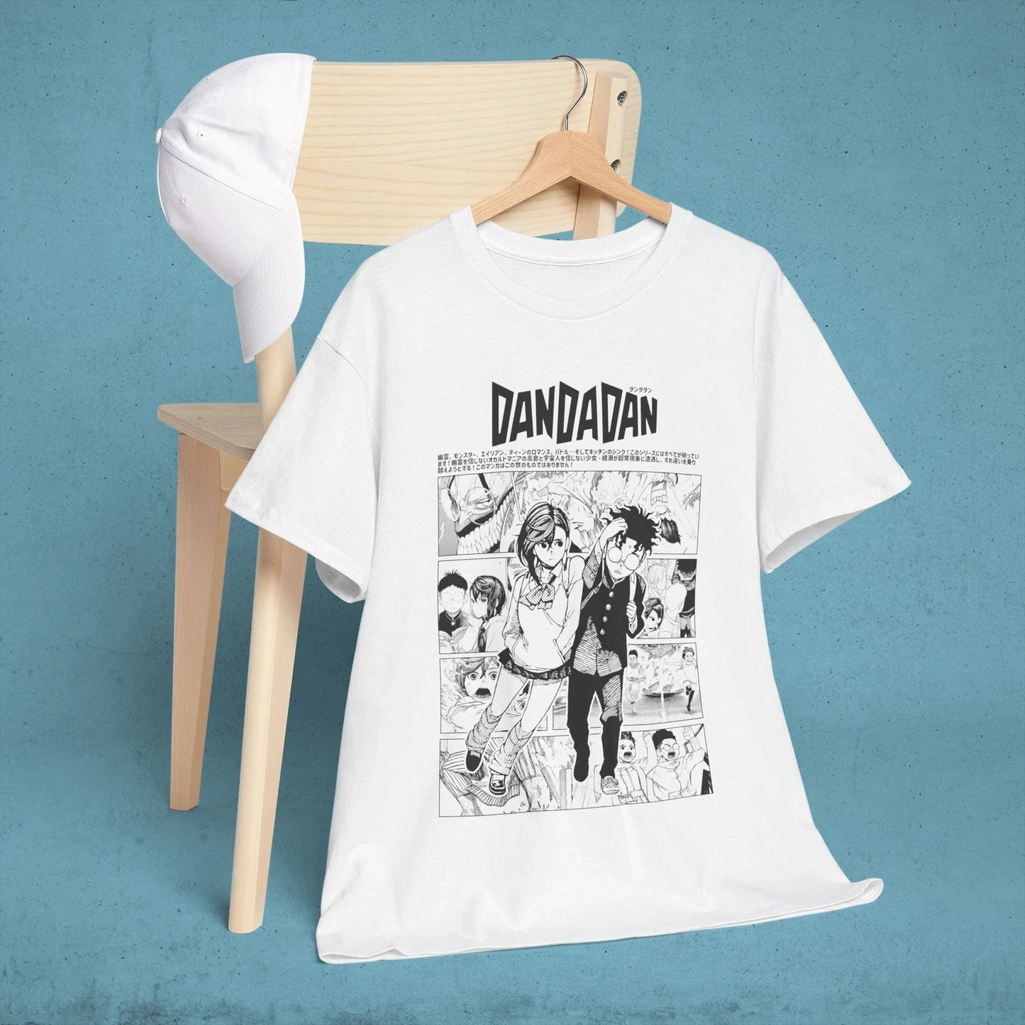 Momo And Okarun Dandadan T-Shirt Unisex T-shirt, Sweatshirt, Hoodie, Long Sleeve Tee - T-Shirt, Sweatshirt, Hoodie