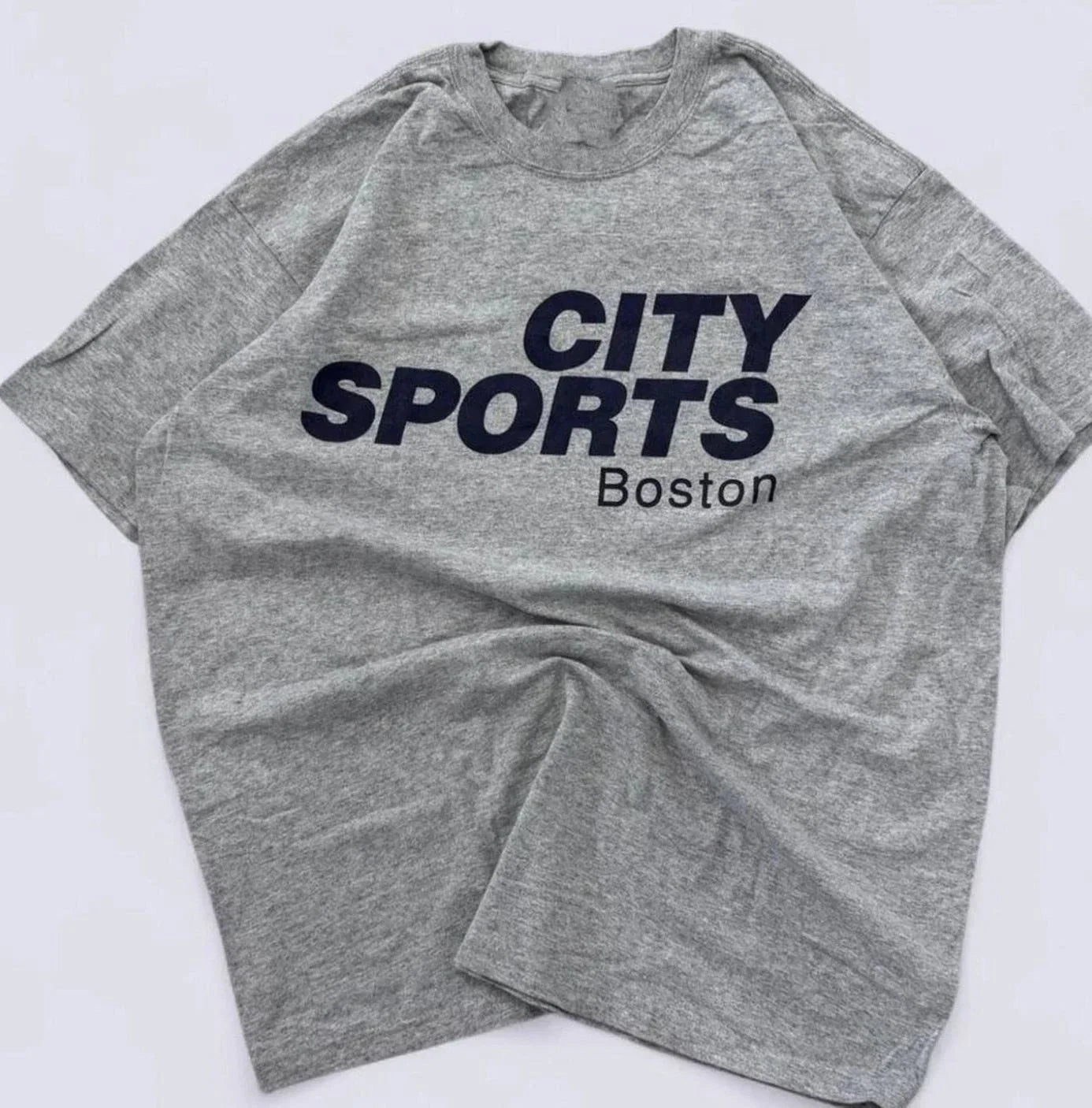 Vintage Grey and black City Sports Boston t-shirt NWT Unisex T-shirt, Sweatshirt, Hoodie, Long Sleeve Tee - T-Shirt, Sweatshirt, Hoodie