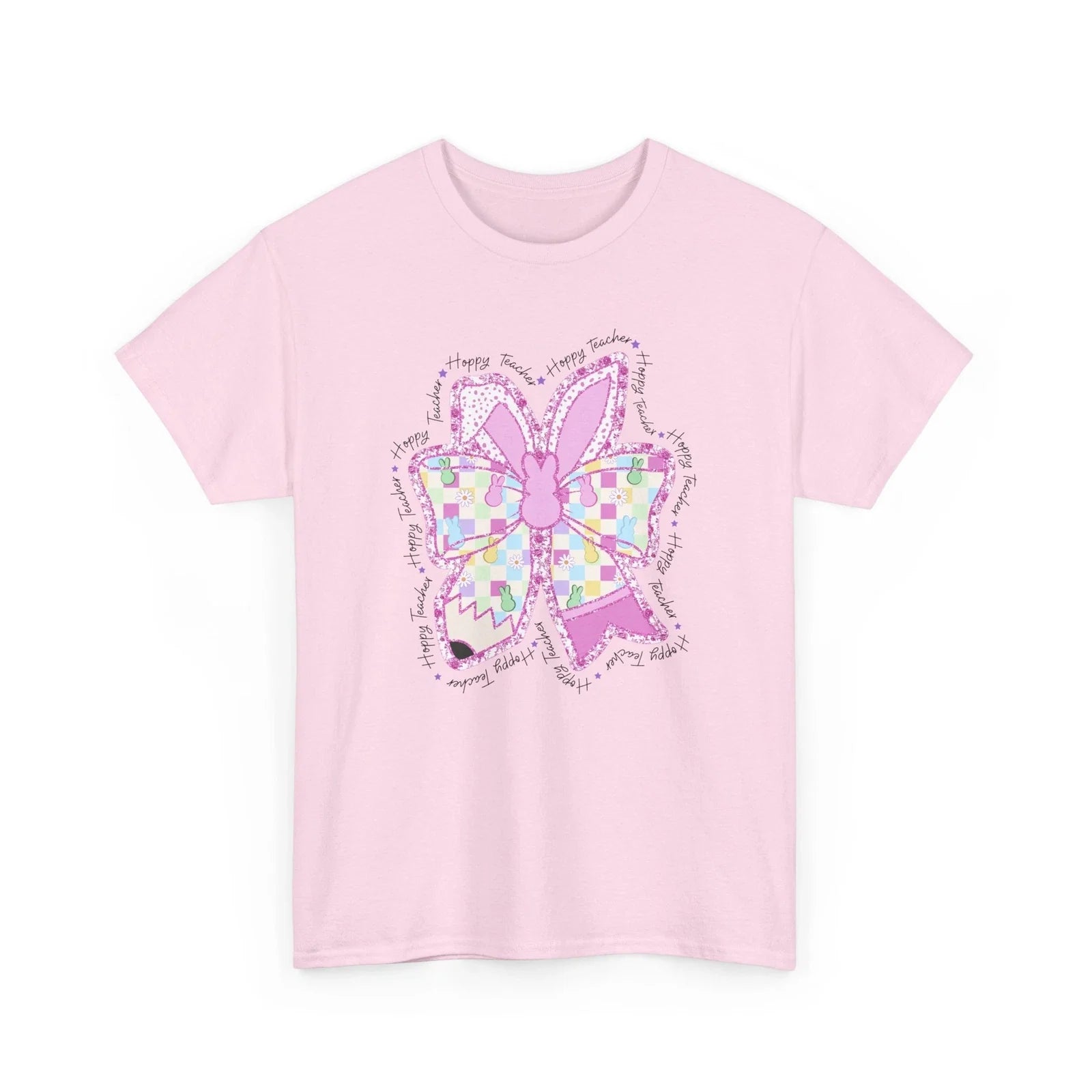 easter teacher bow Shirt | Creative Classroom T-Shirt | Unique Teacher Outfit Unisex T-shirt, Sweatshirt, Hoodie, Long Sleeve Tee - T-Shirt, Sweatshirt, Hoodie