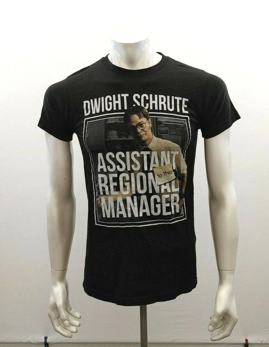 The Office TV Show Dwight Schrute Graphic T Shirt Men's Small Black Unisex T-shirt, Sweatshirt, Hoodie, Long Sleeve Tee - T-Shirt, Sweatshirt, Hoodie