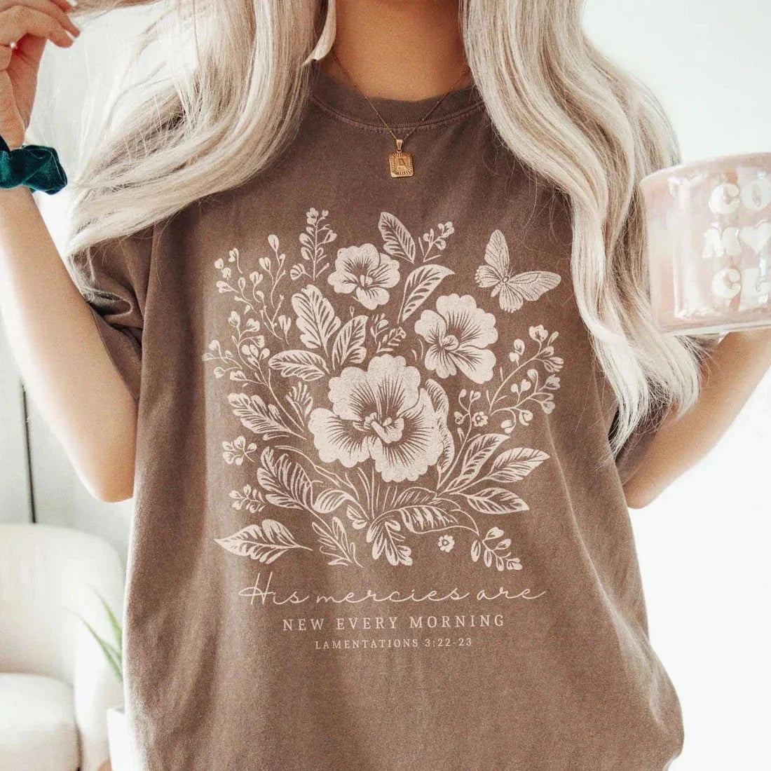 Boho Christian Shirt Faith Based Shirt Christianity Fall Flowers Shirt Unisex T-shirt, Sweatshirt, Hoodie, Long Sleeve Tee - T-Shirt, Sweatshirt, Hoodie