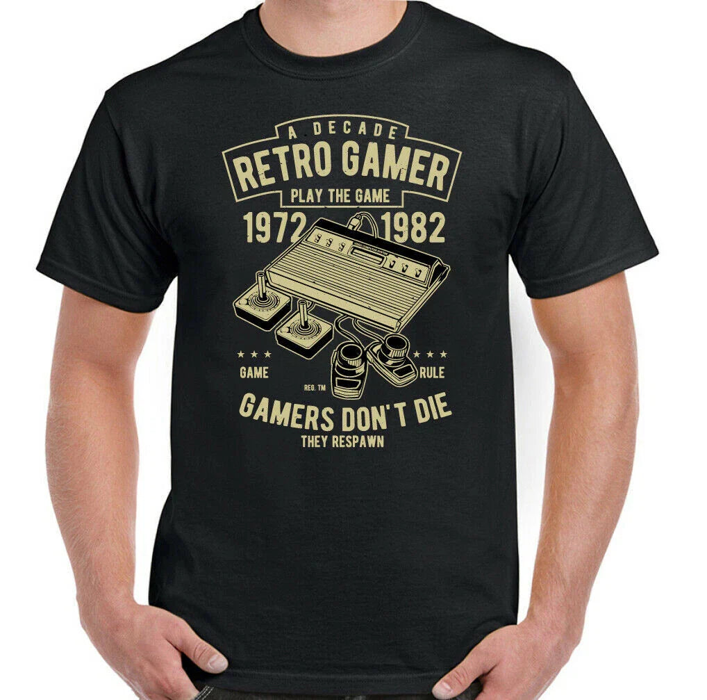 Gamer T-Shirt Gaming ZX Spectrum Commodore 64 Retro Mens Funny Top Unisex T-shirt, Sweatshirt, Hoodie, Long Sleeve Tee - T-Shirt, Sweatshirt, Hoodie