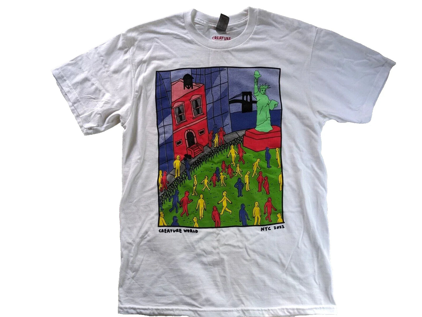 Danny Cole's Creature World Creative World NYC 2022 TShirt Medium Size M Unisex T-shirt, Sweatshirt, Hoodie, Long Sleeve Tee - T-Shirt, Sweatshirt, Hoodie