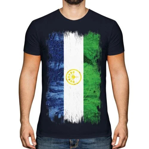 Bashkortostan Grunge Flag T-Shirt T-Shirt Top Football Gift Clothes Unisex T-shirt, Sweatshirt, Hoodie, Long Sleeve Tee - T-Shirt, Sweatshirt, Hoodie